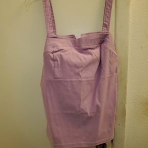 Belle Poque Lavender Strappy Tank Top